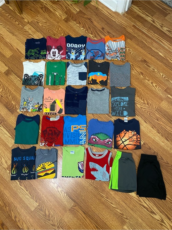 Custom Variety Pack Other - Boys summer clothes bundle of 26 pcs 4T-5T mostly 5T SMOKE & PET FREE